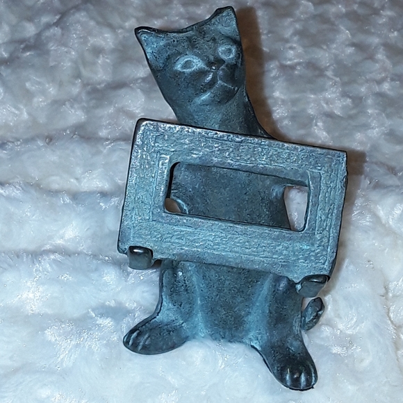 DECORATIVE CAT CARD HOLDER - Picture 4 of 7